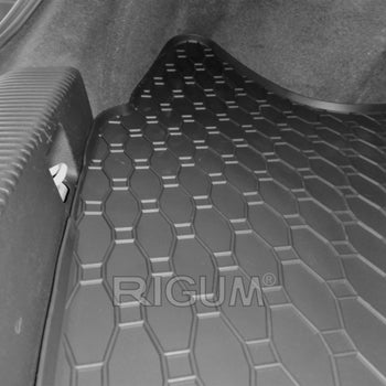 Tapis de coffre Audi Q3 I, carrosserie suv, fabrication 08.2011 - 06.2018, avec la roue de dépannage- petite, sans cavité droite | 402124