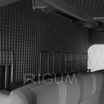 Tapis de voiture Toyota Proace II, fabrication 01.2016 - présent, carrosserie van 2 ème file de sièges, 5 places | 904185