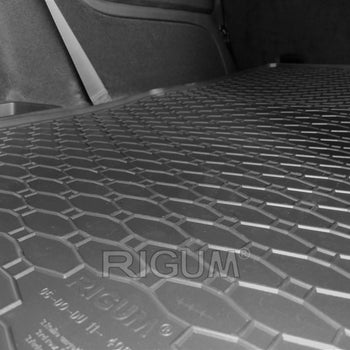 Tapis de coffre Dodge Durango 3 WK2 Facelift 1, carrosserie suv, fabrication 2014 - 2020, 7 places, 3e rangée abaissée #1