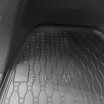 Tapis de coffre Hyundai I30 III MHEV, carrosserie break, fabrication 02.2020 - présent, coffre supérieur, avec organisateur de coffre sous le plancher | 410044