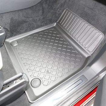 Tapis avec bords relevés Tesla Model X Facelift, fabrication 01.2021 - présent, carrosserie suv 5-7 places, tapis de voiture avant | 653874