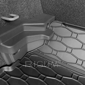 Tapis de coffre Volkswagen Taigo , carrosserie suv, fabrication 09.2021 - présent, coffre inférieur et supérieur #2