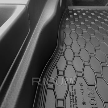 Tapis de coffre Toyota C-HR, carrosserie suv, fabrication 01.2017 - 12.2023, coffre inférieur, sans roue de secours | 436051