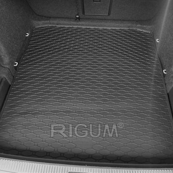 Tapis de coffre Skoda Superb III, carrosserie break, fabrication 09.2015 - 11.2023, coffre supérieur, sans plancher réglable en hauteur | 434033