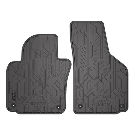 Tapis en caoutchouc avant Seat Leon II 1P, fabrication 07.2005 - 2012, carrosserie berline (2 pcs.) | ND0361