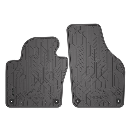 Tapis en caoutchouc avant Volkswagen Tiguan I, fabrication 07.2007 - 04.2016, carrosserie suv (2 pcs.) | ND0400