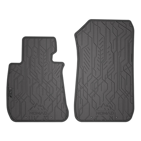 Tapis en caoutchouc avant BMW Série 3 E91, fabrication 09.2005 - 11.2012, carrosserie break sans x-drive (2 pcs.) | ND0661