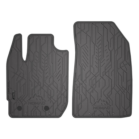 Tapis en caoutchouc avant Dacia Duster II, fabrication 01.2018 - 05.2024, carrosserie suv (2 pcs.) | ND402256