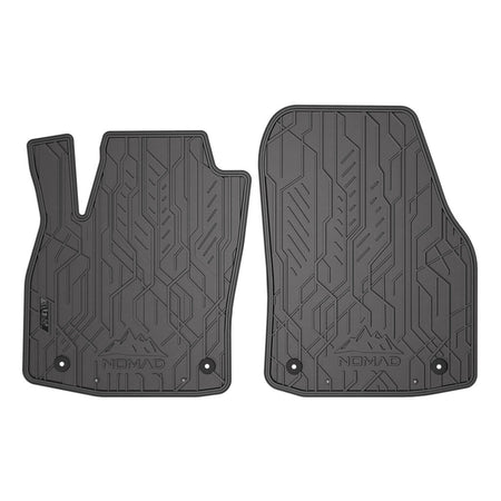 Tapis en caoutchouc avant Opel Astra H, fabrication 2004 - 12.2014, carrosserie coupé (2 pcs.) | ND0694