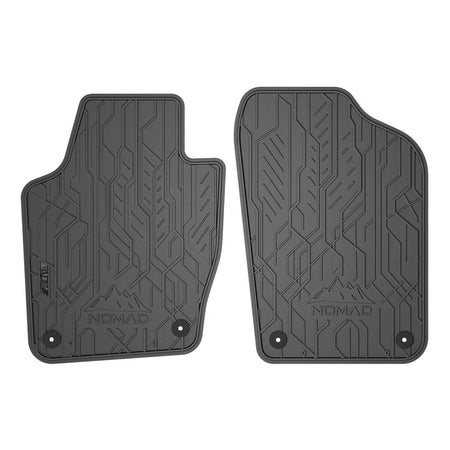 Tapis en caoutchouc avant Volkswagen Polo V, fabrication 05.2009 - 09.2017, carrosserie berline (2 pcs.) | ND0394