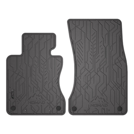 Tapis en caoutchouc avant BMW Série 5 E60, fabrication 07.2003 - 02.2010, carrosserie sedán (2 pcs.) | ND0663