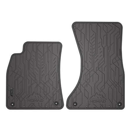 Tapis en caoutchouc avant Audi A5 8T3, fabrication 01.2008 - 09.2016, carrosserie coupé (2 pcs.) | ND0722