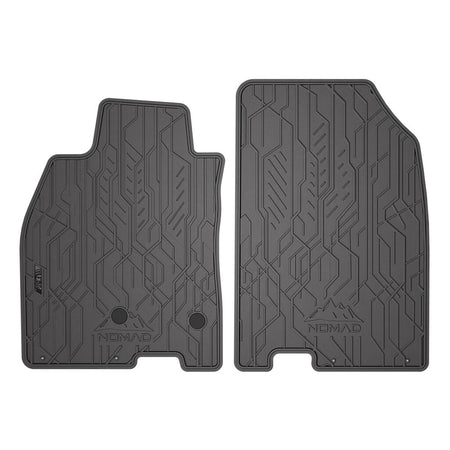 Tapis en caoutchouc avant Renault Megane III, fabrication 06.2009 - 08.2016, carrosserie break (2 pcs.) | ND0753
