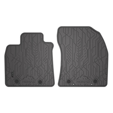 Tapis en caoutchouc avant Toyota Avensis III, fabrication 01.2009 - 08.2018, carrosserie sedán (2 pcs.) | ND0802