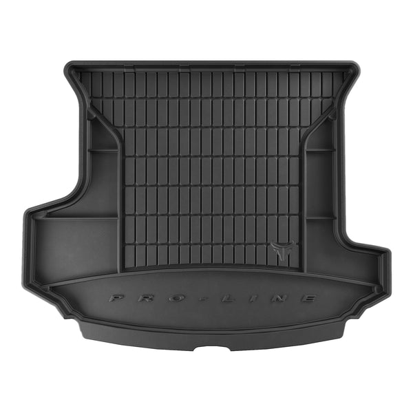 Tapis de coffre Skoda Kodiaq, carrosserie suv, fabrication 03.2017 - présent, 7 places, 3e rangée abaissée, avec cavités latérales | TM402713