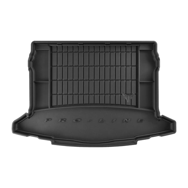 Tapis de coffre Skoda Karoq, carrosserie suv, fabrication 2017 - présent, coffre inférieur, avec cavités latérales | TM403406