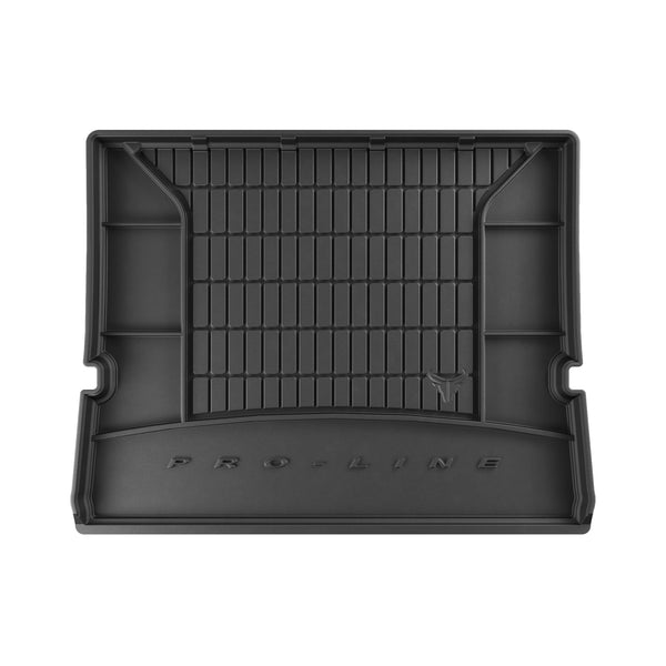 Tapis de coffre Ford Galaxy II, carrosserie van, fabrication 06.2006 - 08.2015, 7 places, 3e rangée abaissée, sans plancher réglable en hauteur | TM404595