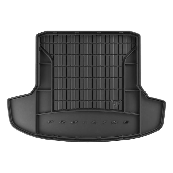 Tapis de coffre Skoda Superb II, carrosserie break, fabrication 11.2009 - 08.2015, coffre inférieur, avec cavités latérales | TM405431