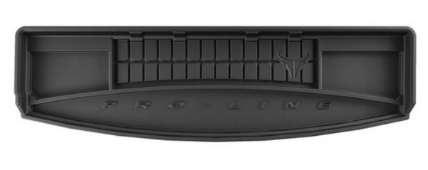 Tapis de coffre Ford S-Max II, carrosserie van, fabrication 09.2015 - présent, 7 places, troisième rangée levée, sans plancher réglable en hauteur | TM406193