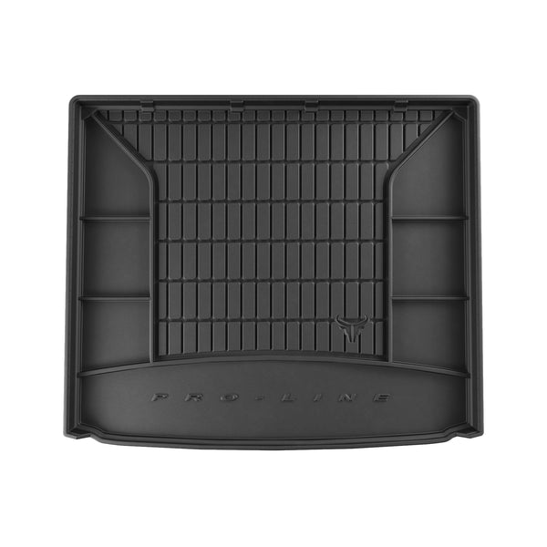 Tapis de coffre Ford Focus IV, carrosserie break, fabrication 09.2018 - présent, coffre supérieur, sans cavités laterales, roue de dépannage- petite | TM406964