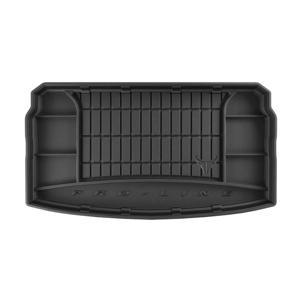 Tapis de coffre Volkswagen Polo VI, carrosserie berline, fabrication 10.2017 - présent, coffre inférieur, plancher de voiture réglable en hauteur | TM413153