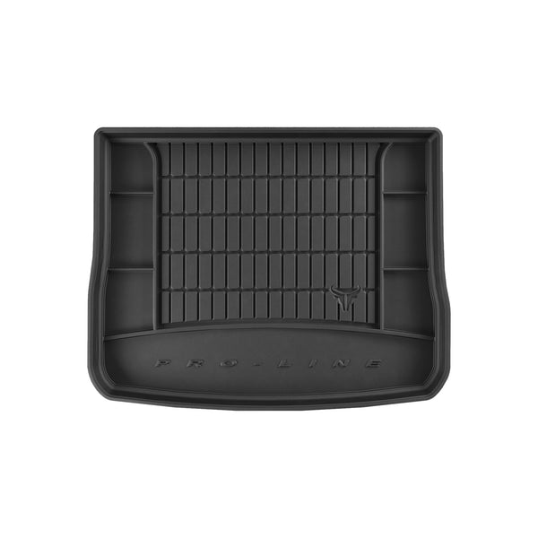 Tapis de coffre Volkswagen Tiguan I, carrosserie suv, fabrication 07.2007 - 04.2016, coffre supérieur, avec roue de secours taille | TM549154