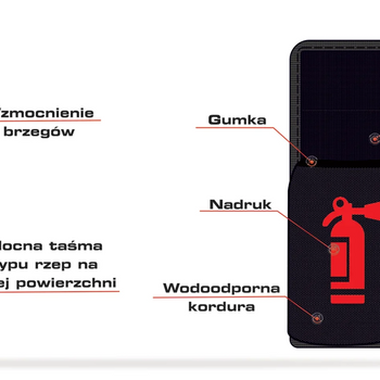 POCHETTE D'EXTINCTEUR