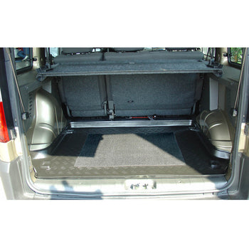 Tapis de coffre Fiat Doblo I Panorama, carrosserie van, fabrication 2001 - 2010 #1 - 5