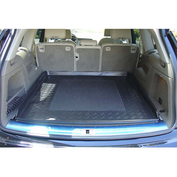 Tapis de coffre Audi Q7 4L, carrosserie suv, fabrication 03.2006 - 05.2015, avec rails de fixation #1 - 5