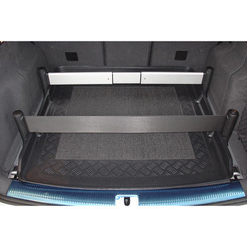 Tapis de coffre Audi Q5 8R, carrosserie suv, fabrication 11.2008 - 12.2016, avec rails de fixation #1 - 5