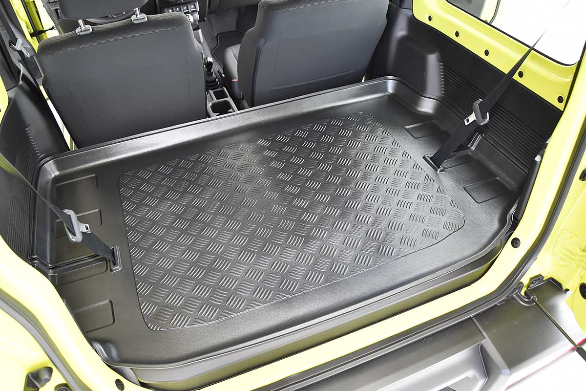  Demi-Paquet de Tapis Coffre Voiture, pour Suzuki Jimny II GJ  Pro SUV (2021-) 2 Sitze Tapis Coffre Voiture Étanche Anti-salissures  antidérapant Accessoires,C