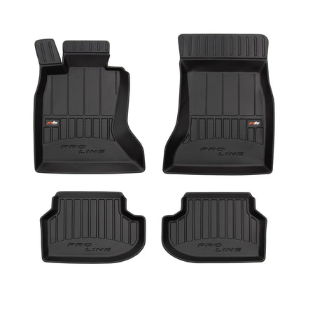 Tapis avec bords relevés BMW Série 5 F10, fabrication 2013 - 01.2017, carrosserie sedán | 3D407374