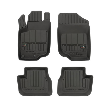 Tapis avec bords relevés Peugeot 207, fabrication 2006 - 2012, carrosserie berline | 3D407435