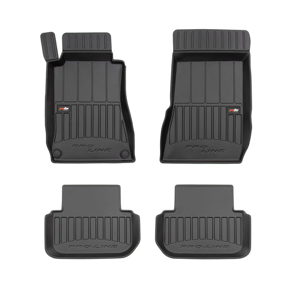 Tapis avec bords relevés Mercedes CLK C209, fabrication 2002 - 2009, carrosserie coupé #1 - 1