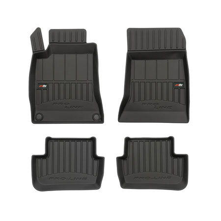 Tapis avec bords relevés Mercedes CLA I, fabrication 03.2013 - 03.2019, carrosserie coupé #1