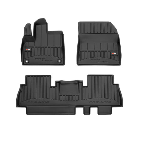 Tapis avec bords relevés Peugeot Rifter, fabrication 06.2018 - présent, carrosserie van | 3D409064
