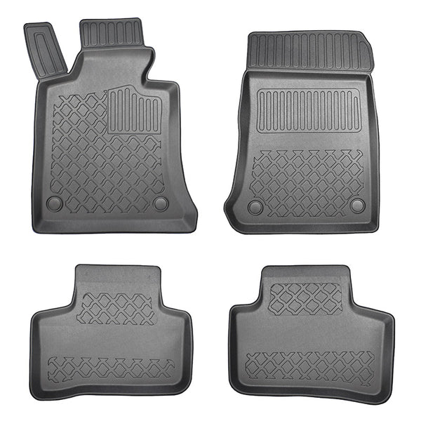 Tapis avec bords relevés Mercedes GLK X204, fabrication 06.2008 - 08.2015, carrosserie suv #1 - 1