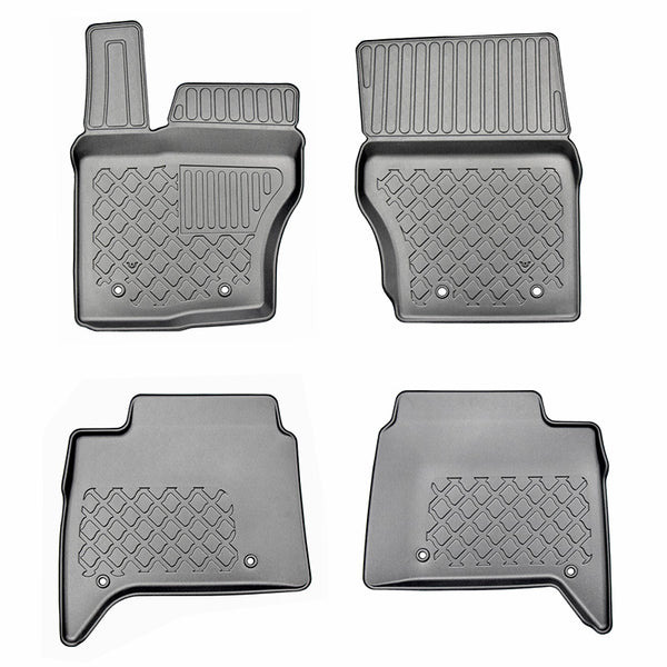 Tapis avec bords relevés Land Rover Discovery 5, fabrication 03.2017 - présent, carrosserie suv #1 - 1