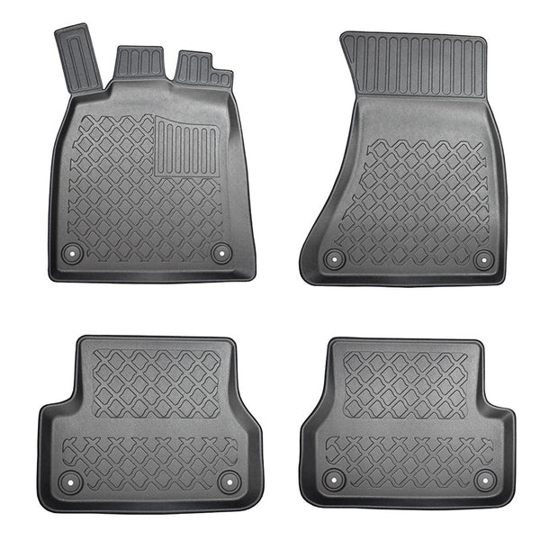 Tapis avec bords relevés Audi A6 C7, fabrication 03.2011 - 05.2018, carrosserie sedán #1 - 1