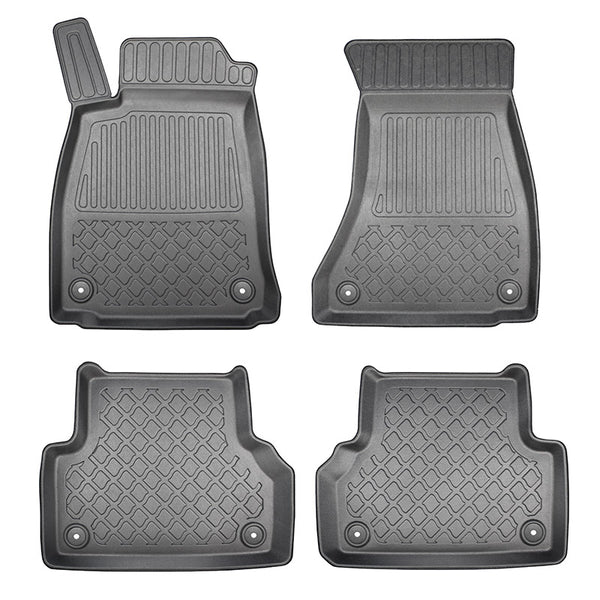 Tapis avec bords relevés Audi A4 B9, fabrication 11.2015 - présent, carrosserie sedán #2 - 1