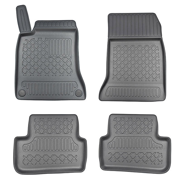 Tapis avec bords relevés Mercedes CLA I, fabrication 03.2013 - 03.2019, carrosserie coupé #5 - 1