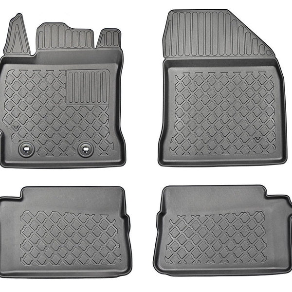 Tapis avec bords relevés Toyota Auris II, fabrication 07.2013 - 12.2018, carrosserie break #2 - 1