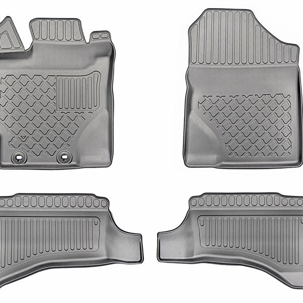 Tapis avec bords relevés Toyota Yaris III Hybrid, fabrication 2015 - 08.2020, carrosserie berline, hybride #1 - 1