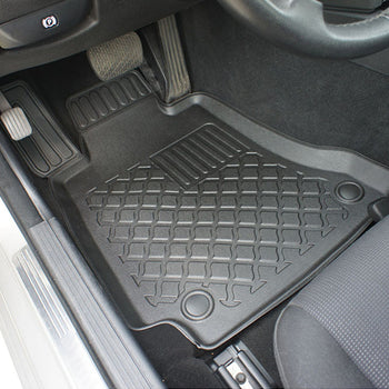 Tapis avec bords relevés Mercedes Classe C W204, fabrication 04.2007 - 02.2014, carrosserie sedán #2 - 5