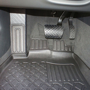 Tapis avec bords relevés Audi A6 C7, fabrication 03.2011 - 05.2018, carrosserie sedán #1 - 6