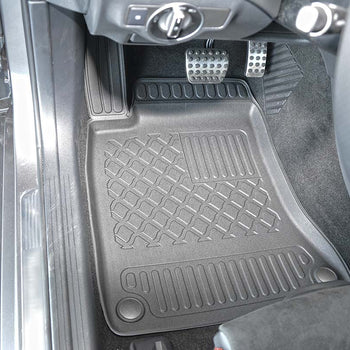 Tapis avec bords relevés Mercedes CLA I, fabrication 03.2013 - 03.2019, carrosserie coupé #5 - 7