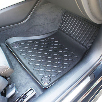 Tapis avec bords relevés Audi A6 C7, fabrication 03.2011 - 05.2018, carrosserie sedán #1 - 7