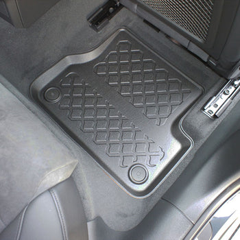 Tapis avec bords relevés Audi A6 C7, fabrication 03.2011 - 05.2018, carrosserie sedán #1 - 11