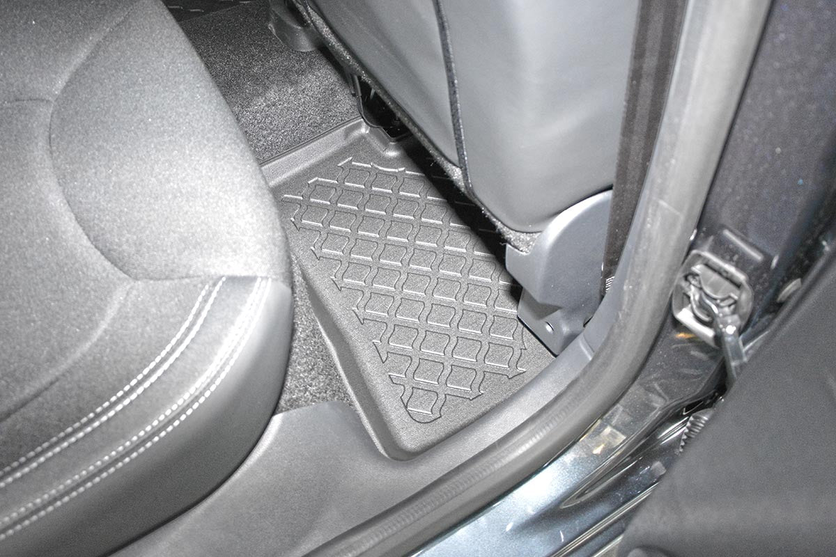 Tapis de sol Renault Clio IV 10.2012- 3D caoutchouc avec rebords