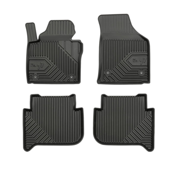 Tapis avec bords relevés Volkswagen Touran I, fabrication 03.2003 - 08.2015, carrosserie van #2 - 1